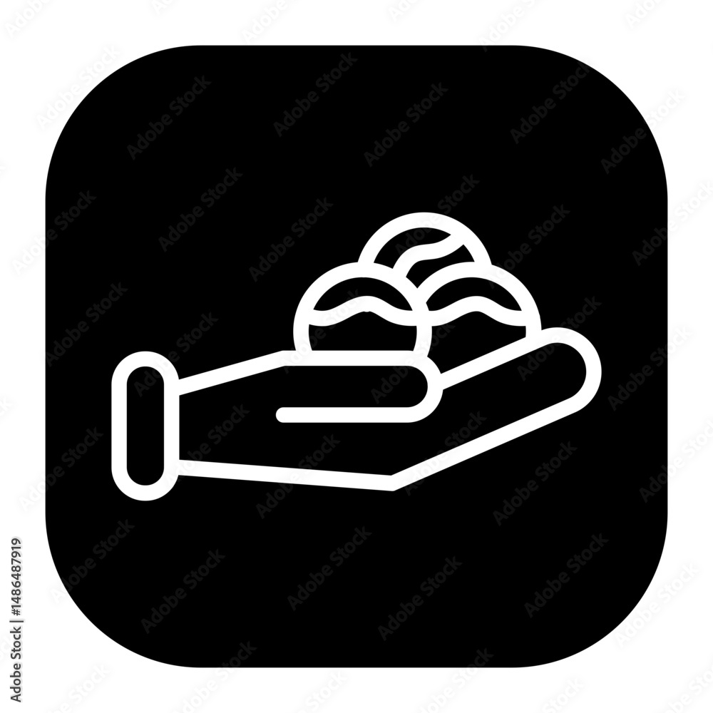 Fototapeta premium Snow Ball Vector Icons