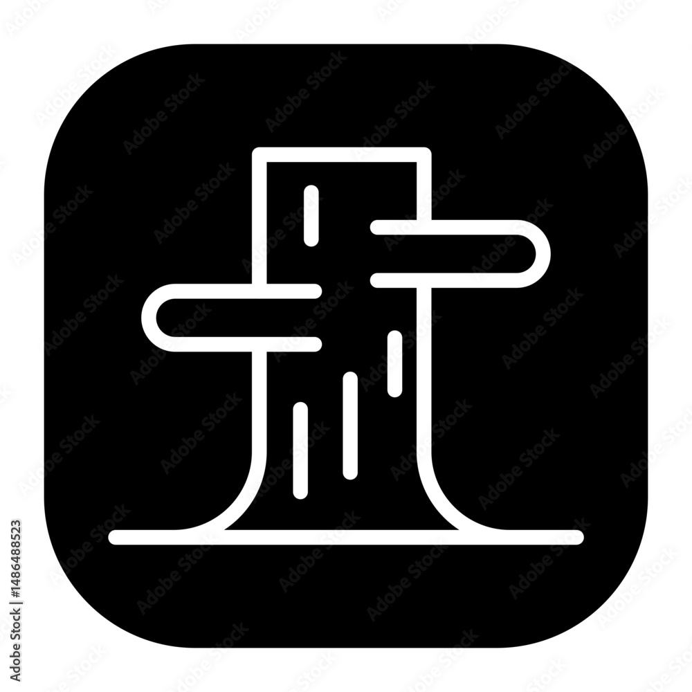 Tree Trunk Vector Icons