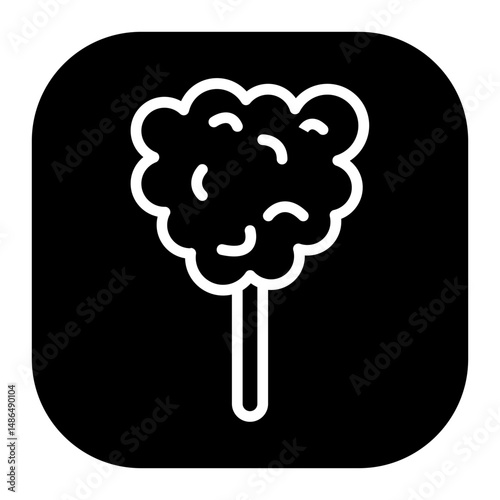 Cotton Candy Vector Icons