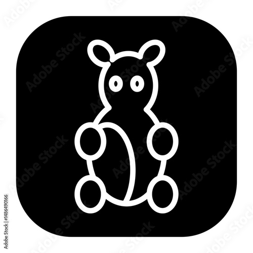Gummy Bear Vector Icons