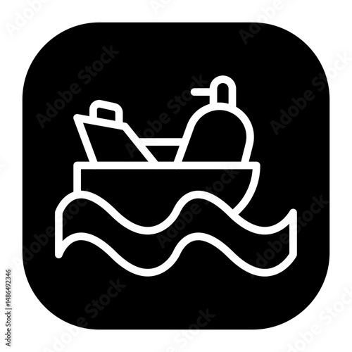 Jet Ski Vector Icons