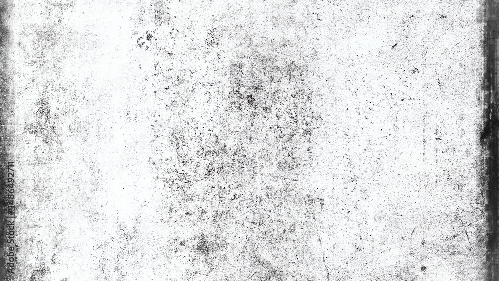Obraz premium Blurred black and white scratched grunge isolated on background, old film effect. Distressed retro paper abstract stock illustration cracked texture overlays for space or text.