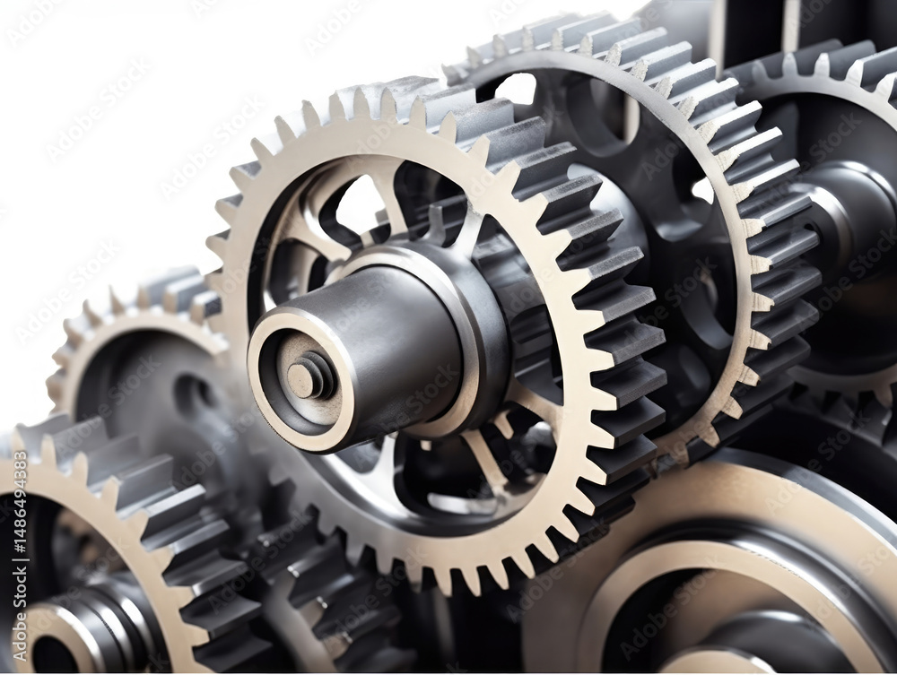 Close-up of interlocking gears, highlighting mechanical precision Close-up of interlocking gears, highlighting mechanical precision