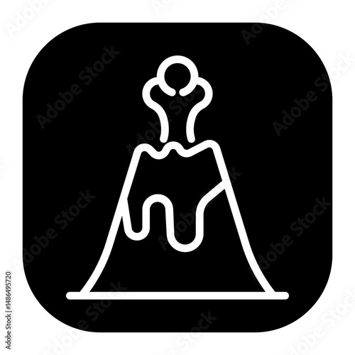 Volcano Vector Icons