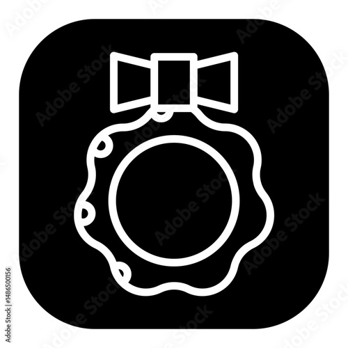 Christmas Wreath Vector Icons