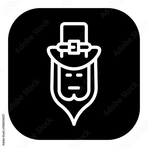 Leprechaun Vector Icons photo
