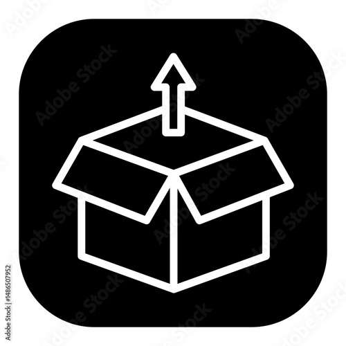 Open Box Vector Icons
