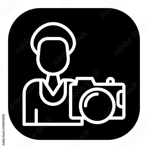 Cameraman Vector Icons