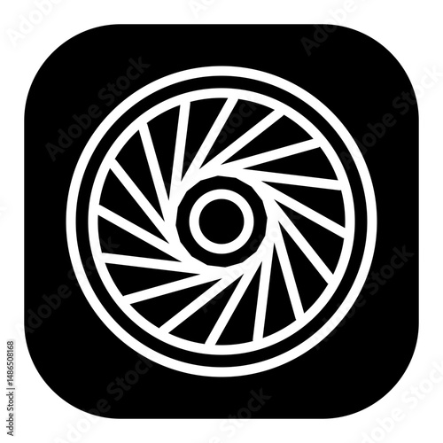 Diaphragm Vector Icons