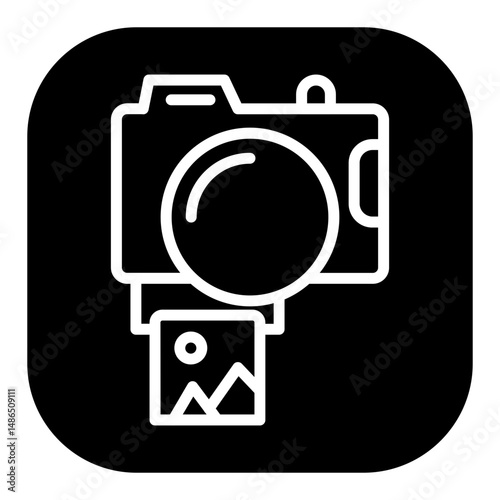 Instant Camera Vector Icons