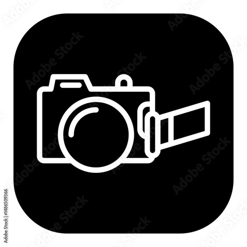 Mirrorless Camera Vector Icons
