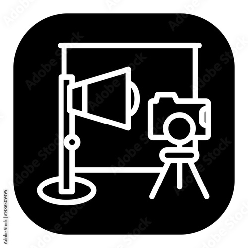 Photo Studio Vector Icons