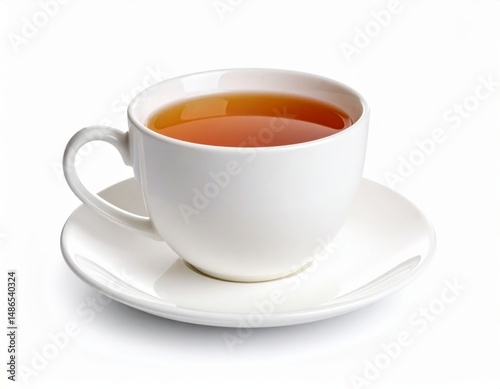 Wallpaper Mural Cup of tea over white background Torontodigital.ca