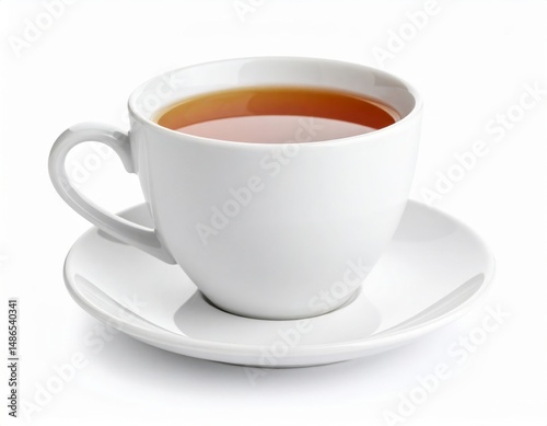 Wallpaper Mural Cup of tea over white background Torontodigital.ca