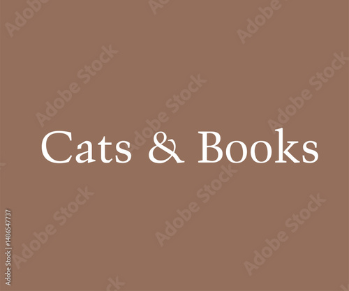Cats and books new, Trendy and fun book lover t shirt design featuring reading quotes and stylish graphics for bibliophiles and bookworms