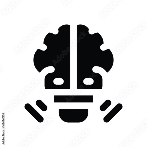 creative glyph icon. Strong and solid vector icon for websites, mobile interfaces, presentations, and visual branding. High quality and easy to edit.