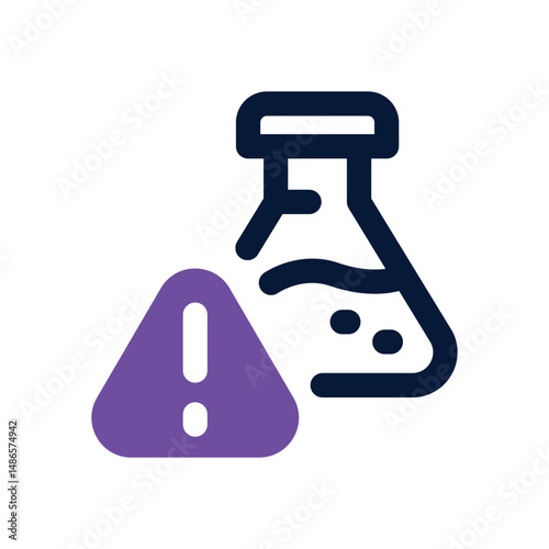 danger duotone icon. Sleek and modern vector icon for websites, mobile apps, marketing materials, and corporate design. Fully scalable and ready to use.