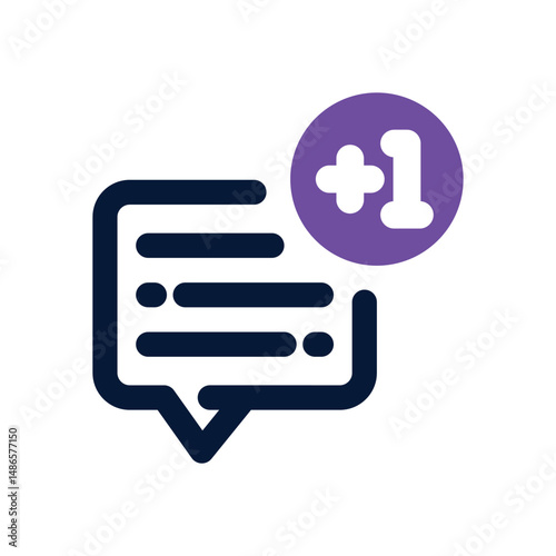 comment duotone icon. Sleek and modern vector icon for websites, mobile apps, marketing materials, and corporate design. Fully scalable and ready to use.