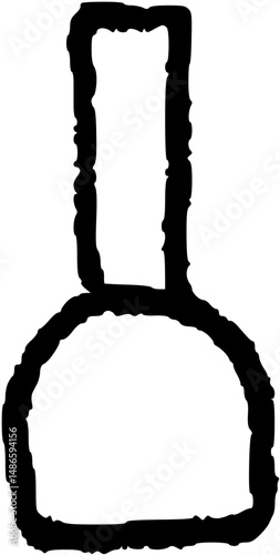 nail polish bottle drawing