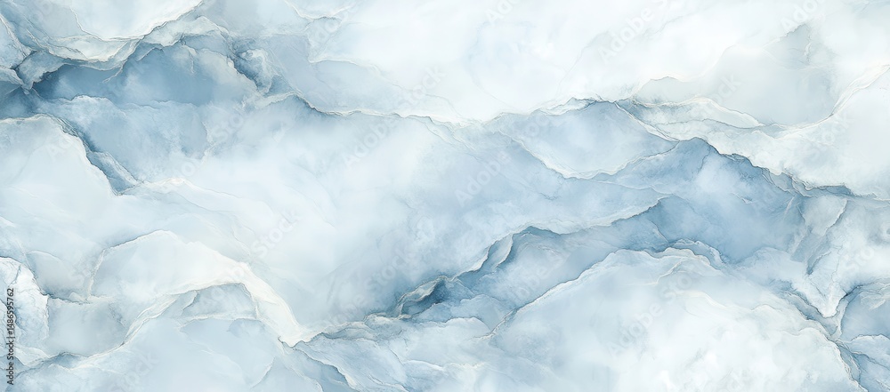 Fototapeta premium Light blue marble-like texture