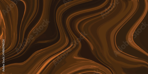 Abstract brown swirls and marble effect texture design for backgrounds and digital design projects