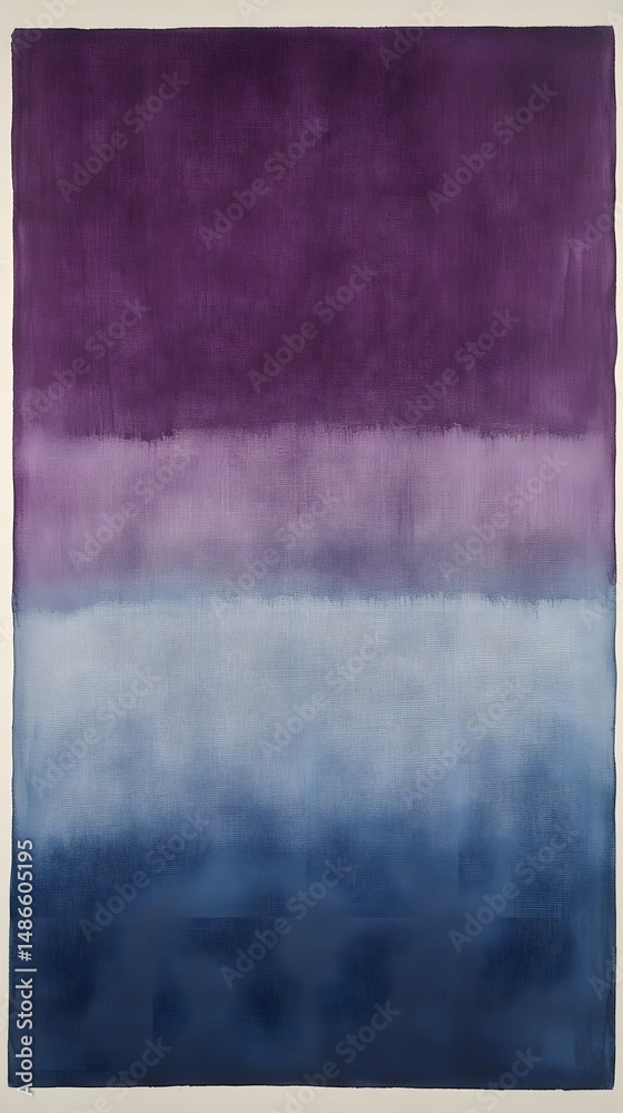 Fototapeta premium Abstract Watercolor Painting Purple Blue Gradient Texture