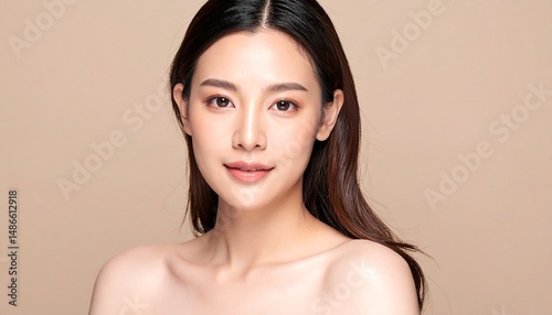 日本人女性のスキンケアイメージ