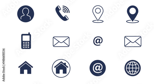 set vector icon buttons ui/ux for web and mobile ios or android