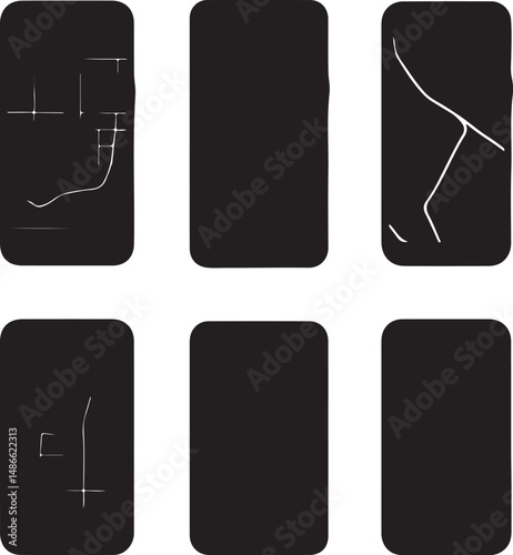 Cracked Phone Screen Repair: Six Examples of Damage
