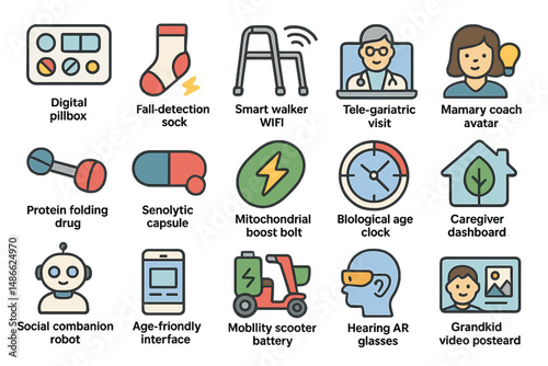 Innovative health and wellness technology presented in a modern healthcare setting