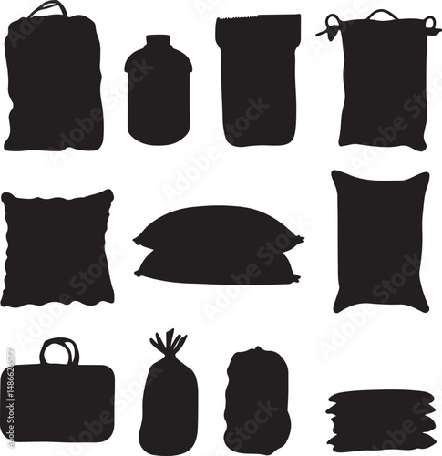Silhouette Collection: Bags, Pillows, Containers, and More