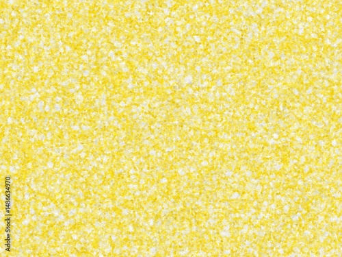An abstract background resembling yellow glitter or sand.  The texture is fine and densely packed, creating a sparkly effect.