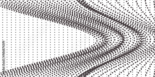 Grunge halftone gradient background. Faded grit noise texture. White and black sand wallpaper. Retro pixelated backdrop. Anime or manga style comic overlay. Vector graphic design textured template