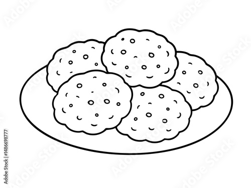 Fritter Crispy Fried Snack