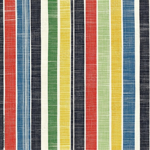Vertical striped fabric design with textured, slightly irregular lines