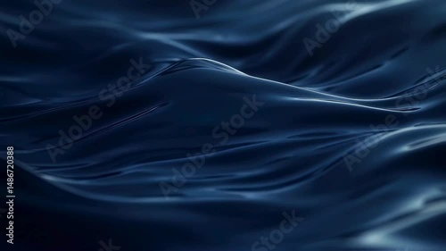 Wallpaper Mural Abstract Deep Blue Liquid Waves Smooth, Elegant, and Luxurious Background Texture Torontodigital.ca