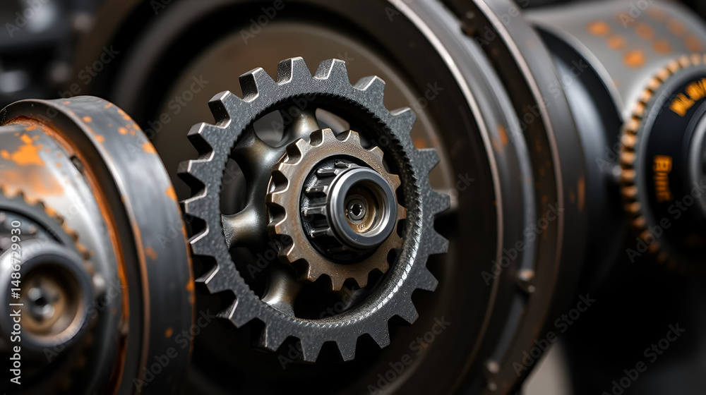 gear crank gear crank