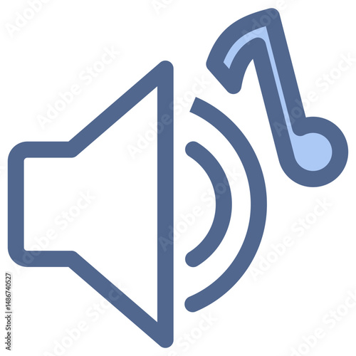 Sound Blue Icon