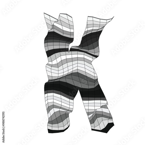 Stone Glyphs - Letter K