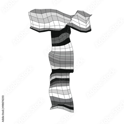 Stone Glyphs - Letter T