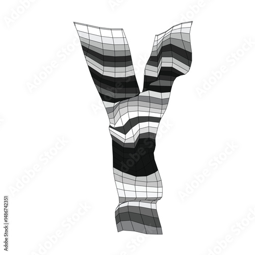 Stone Glyphs - Letter Y