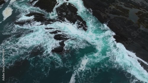 This dramatic drone footage captures the Saltstraumen Maelstrom in Norway, known globally for its powerful tidal currents and swirling ocean waters.