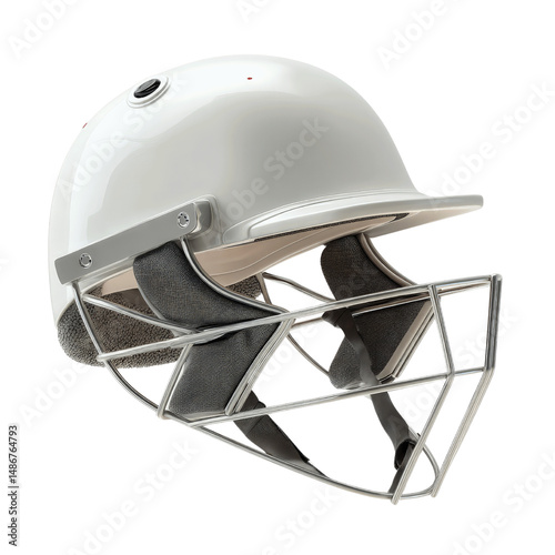 Modern Cricket Wicket-Keeper Helmet with Faceguard