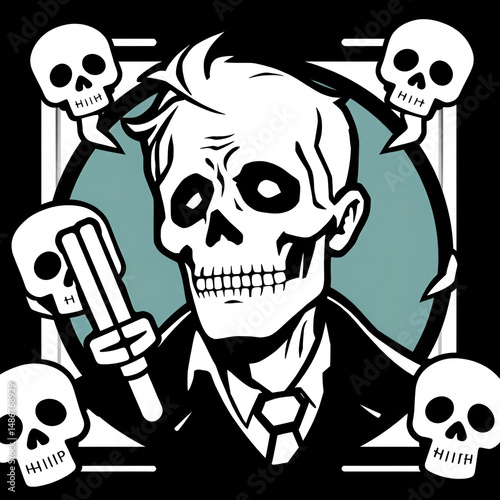 Kleptomania Vector Icon Style
