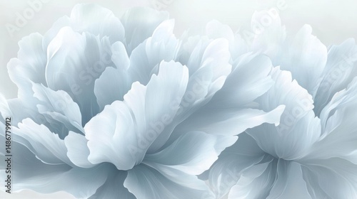 Delicate, light-gray flowers in soft focus.