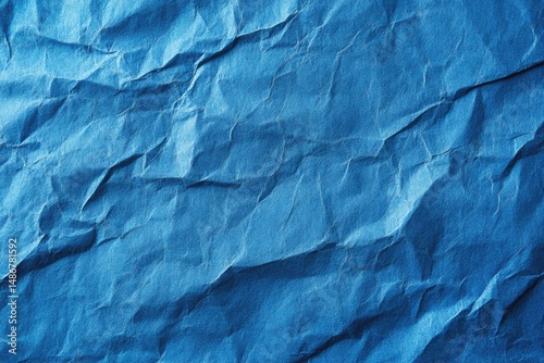 Wallpaper Mural Close-up of crumpled, deep blue paper Torontodigital.ca
