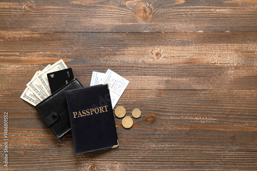 Passport, money, credit car...