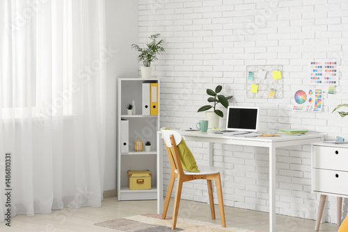 Interior of designer's offi...
