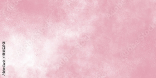 Abstract Mint Bluesky Watercolor background, Illustration. cloudy Minty sky background with clouds, beautiful abstract color pink texture background on white surface granite.