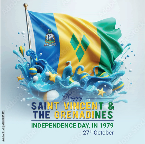 saint vincent and the grenadines independence day.